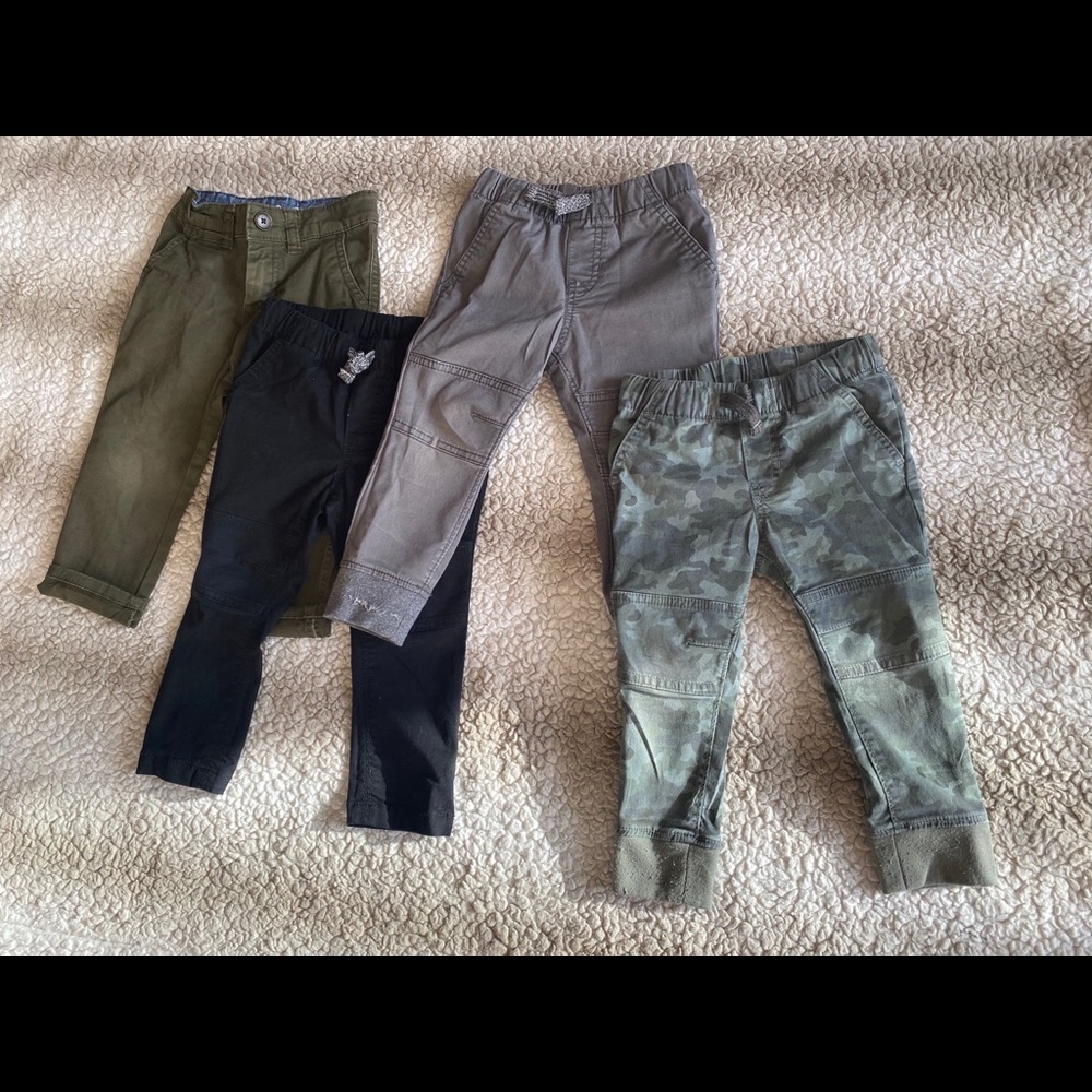 2T Toddler Slim Fit Pants and Joggers